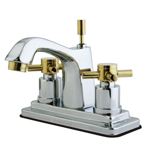 brass faucet home depot|half brass chrome bathroom faucets.